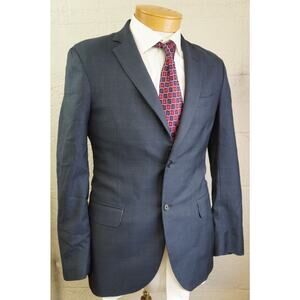 Fratelli Tallia Di Delfino Wool Gray Custom Tailored Blazer Sport Jacket 42R